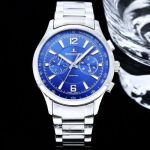 JAEGER-LECOULTRE Watch Bands Factory LeCoultre Polaris Silver Steel Case Diameter 42mm Watch